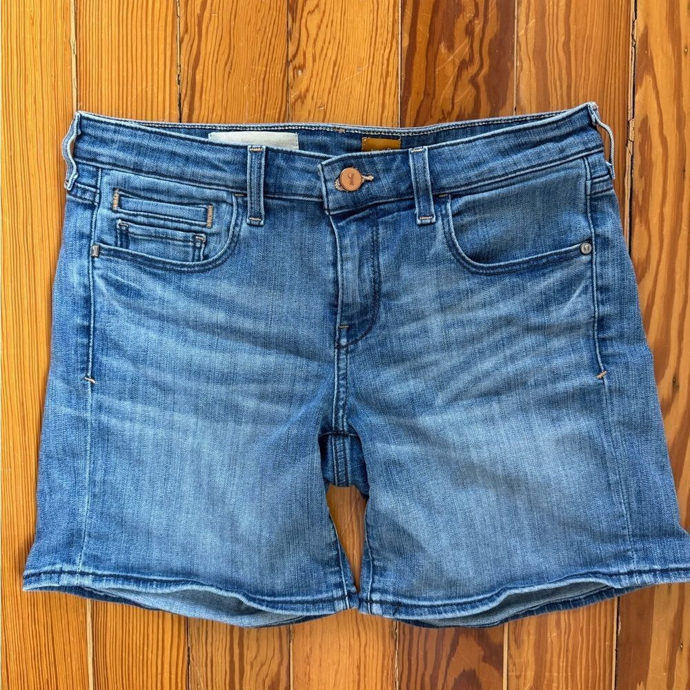Pilcro and the Letterpress Denim Shorts